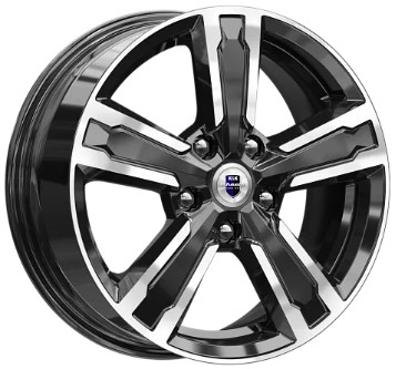 диски КиК ОКЛАХОМА 6,5xR16 5x114,3 67,1 45 алмаз_черный