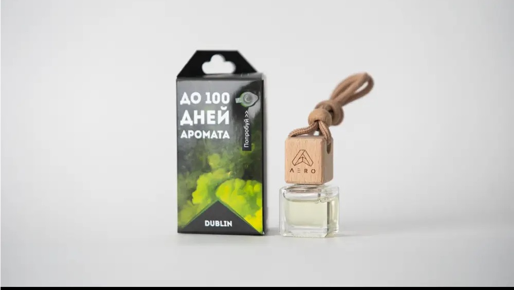 Ароматизатор  AERO Dublin Парфюм жидкий подвесной Россия 5мл