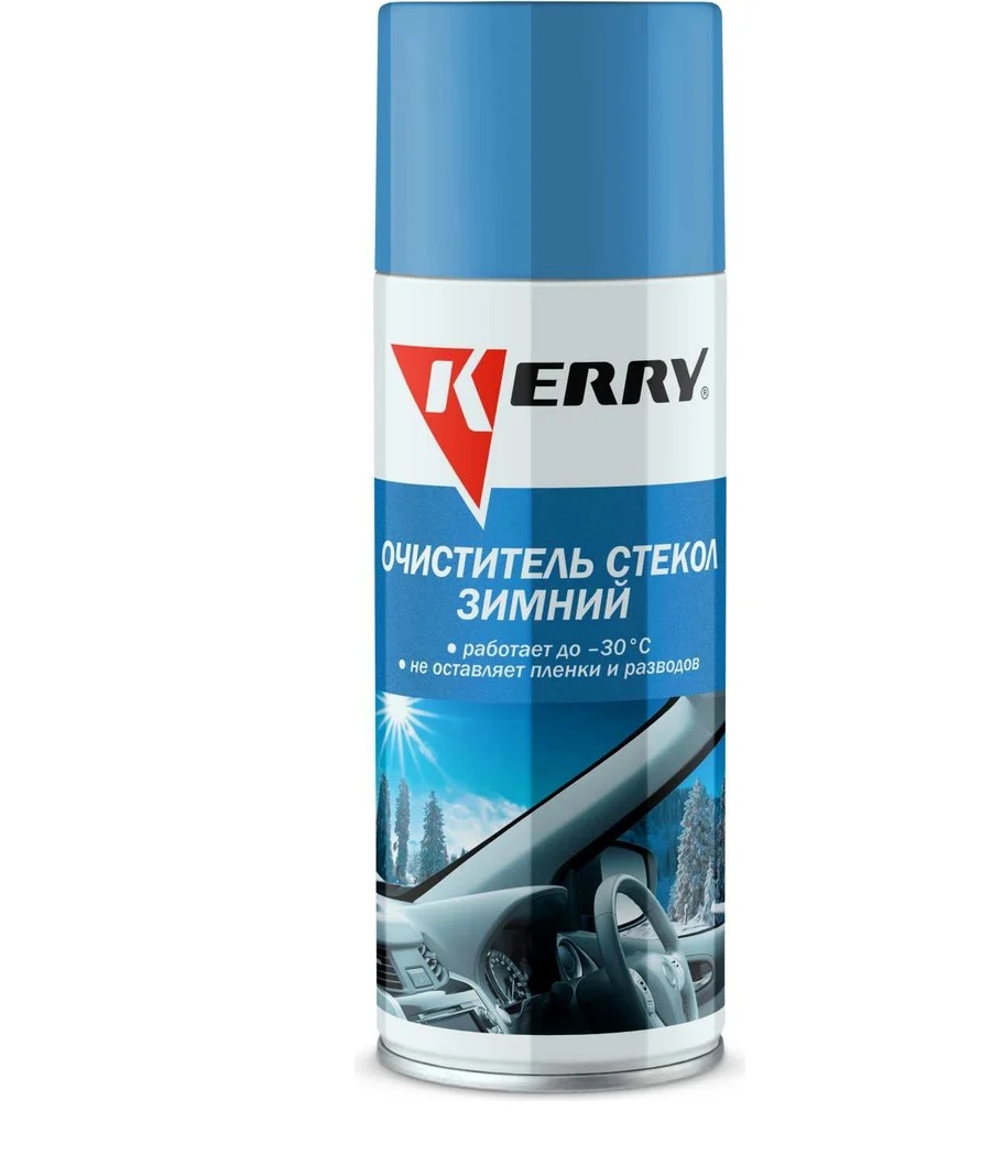 Очиститель стекол KERRY зимний 520 мл KR-921